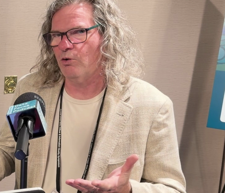 Stewart Bond on the Data Faces Podcast at 20th Annual CDOIQ Symposium