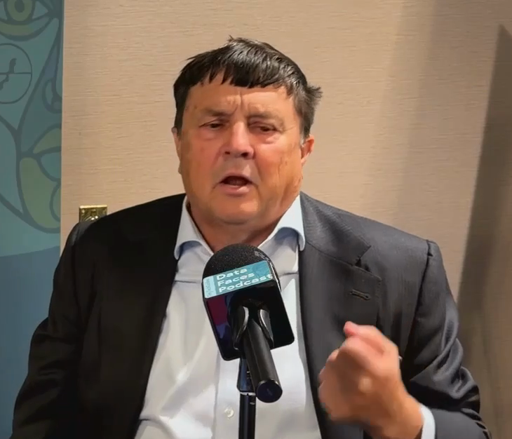 Tom Redman on the Data Faces Podcast at 20th Annual CDOIQ Symposium