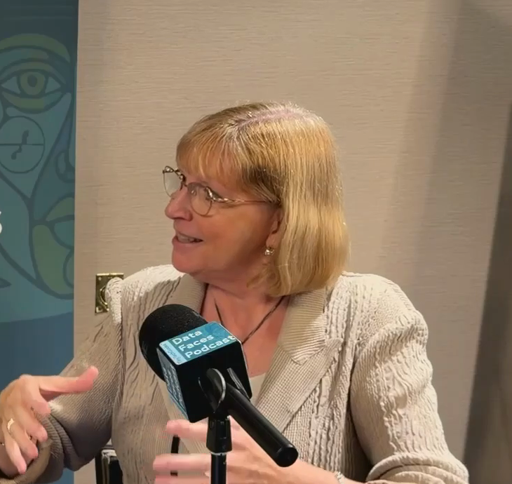 Danette McGilvray on the Data Faces Podcast at 20th Annual CDOIQ Symposium