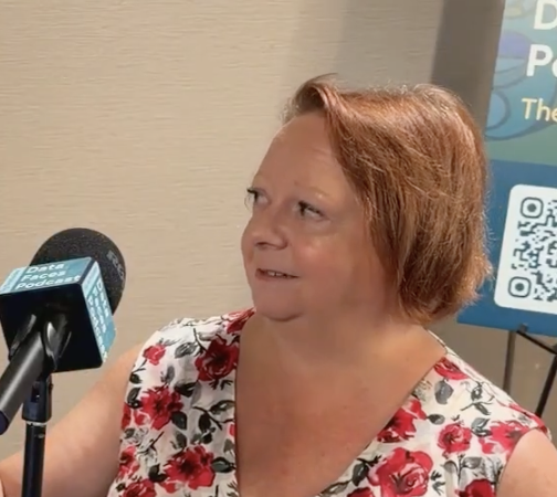Kelley Kassa on the Data Faces Podcast at 20th Annual CDOIQ Symposium