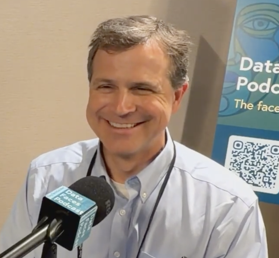 Kevin Petrie on the Data Faces Podcast at 20th Annual CDOIQ Symposium