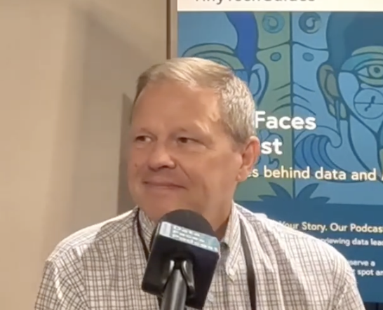 Mark Ramsey on the Data Faces Podcast at 20th Annual CDOIQ Symposium