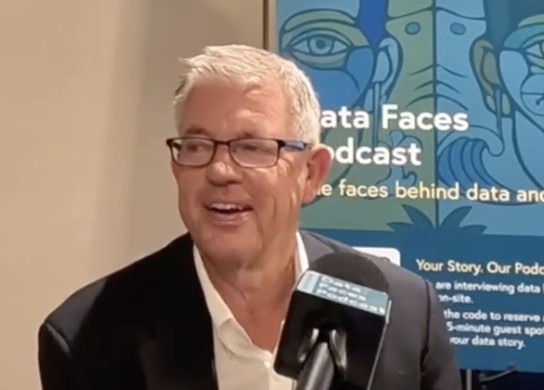 Randy Bean on the Data Faces Podcast at 20th Annual CDOIQ Symposium