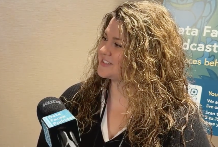Stacie Christensen on the Data Faces Podcast at 20th Annual CDOIQ Symposium