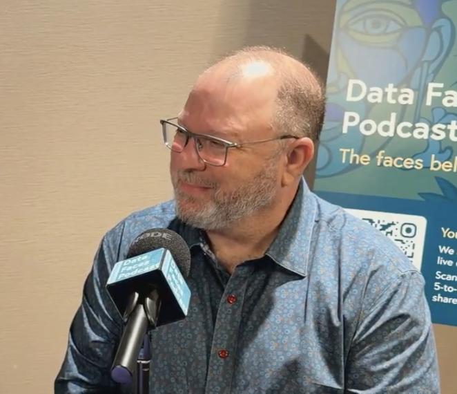 Steven Moskowitz on the Data Faces Podcast at 20th Annual CDOIQ Symposium