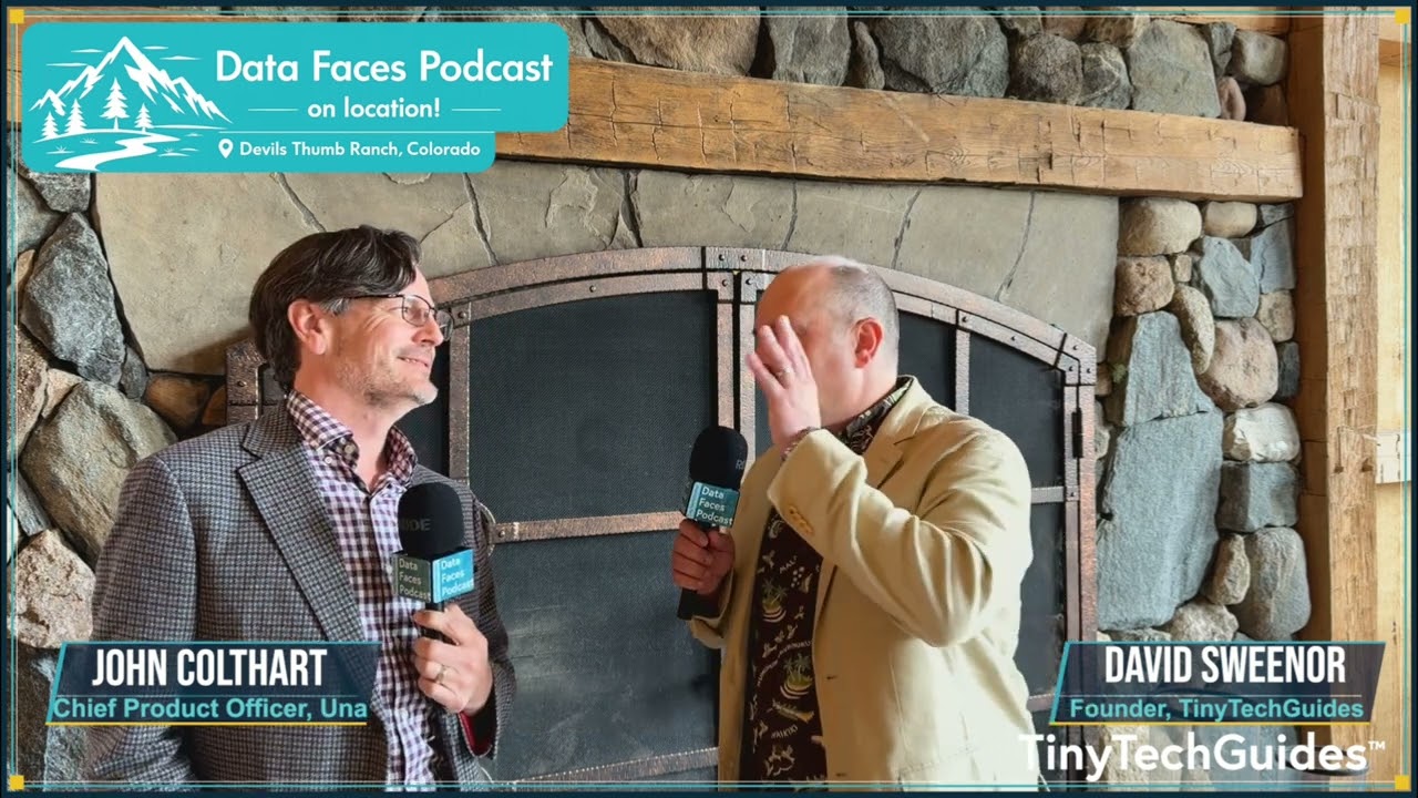 John Colthart on the Data Faces Podcast at BARC Data and Analytics Retreat 2026