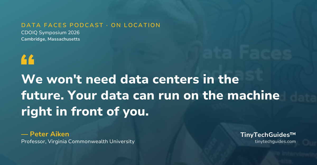 Pull quote from Peter Aiken, Virginia Commonwealth University: "Grow tomatoes, not data centers."